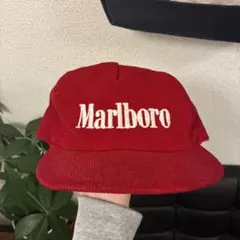 Marlboro コーデュロイ　キャップ