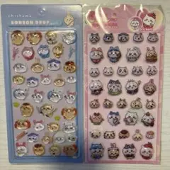 ちいかわ ボンボンドロップシール ・ぷっくりシールセット