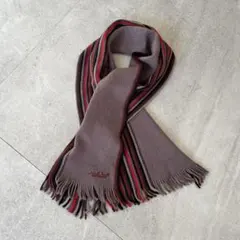 vintage ポールスミス　マフラー　 ウール　マルチストライプ　防寒　通勤