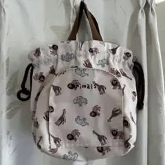 動物柄おむつポーチ　しまむら　モリノリンクルのサムネイル