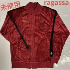 ●未使用『ragassa ベロア調ジャケット メンズL ワインレッド』