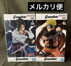 新品未開封 ナルト フィギュア Grandista 4点セット ナルト サスケ