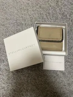 STELLA McCARTNEY ベージュ 二つ折り財布