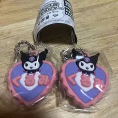 ガチャ　サンリオ　メルヘン工房　おなまえホルダー　クロミ2個セット