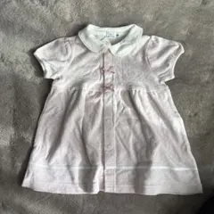 KUMIKYOKU ピンクドットワンピース 80-90