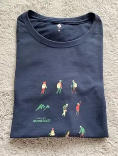 mont-bell ネイビー WicウィックロンTシャツ Mのサムネイル
