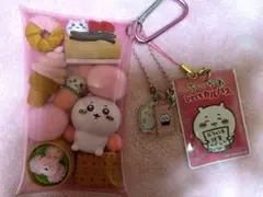 ♡ちいかわ♡ ガチャ詰め ポーチ風 ピンク系 ちいかわ 推し ミニチュア