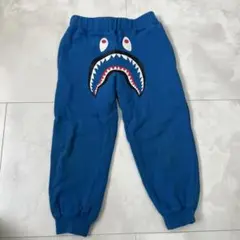 アベイシングエイプ シャークパンツ ブルー