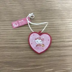 ハート型キティちゃんキーホルダー