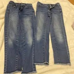 デニムパンツ JXXS(135~145) 2点セット
