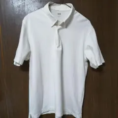 UNIQLO ホワイト ポロシャツ L