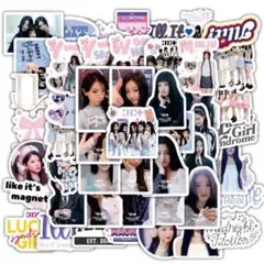 【60枚】illit アイリット シールステッカーセット　フレークシール