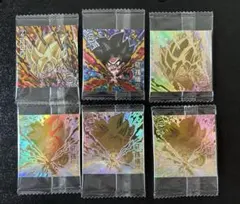 ドラゴンボールウエハースシール 孫悟空6枚