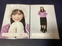 櫻坂46 冬服　生写真　遠藤理子　ヨリ、ヒキ