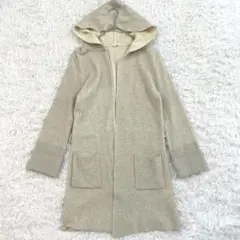 KUMIKYOKU 組曲 クミキョク フード付きニットカーディガン M