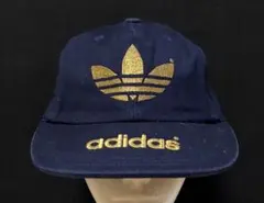 80s アディダス オールドアディダス　トレフォイル　ヴィンテージ　ロゴ刺繍