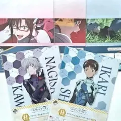 エヴァンゲリオン 一番くじ クリアファイル まとめ売り 未開封品 5枚