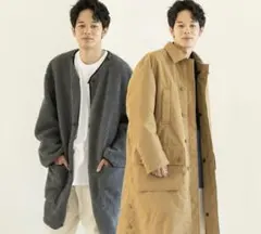 コーエン　スリーウェイ　ステンカラーコート　　トレンチコート