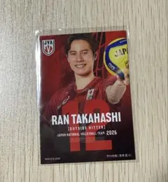 バレーボール男子日本代表 トレーディングカード 予約特典 高橋藍 甲斐優斗