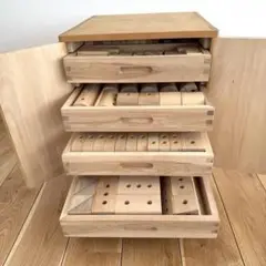 極美品■ゲーテのくみ木■ 知育玩具 家庭保育園 想像力・考える力 人気の廃盤品 ニチガン オリジナル組み木 検）ゲーテのくみ木 家庭保育園 和