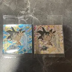ドラゴンボールGT 超一星龍 孫悟空 シール 2枚セット - メルカリ