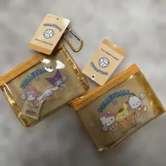 【新品タグ付き】サンリオ 部活ポーチ バレーボール 2個セット