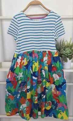 Mini Boden 半袖 ワンピース 8-9Y(着丈67)のサムネイル