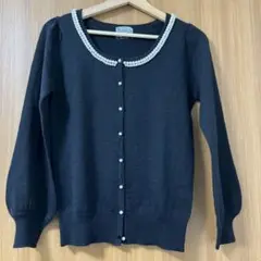 ビジュー　カーディガン　Mサイズ