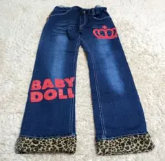 ベビードール、140　デニムズボン