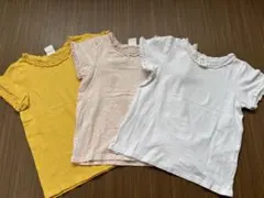 H&M トップス Tシャツ 半袖 3枚セット 90cm