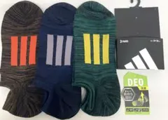 ★長持ち設計‼︎ adidasソックス　３足セット24〜26cm 新品