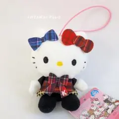 チェック ハローキティ Myハローキティマスコット 1 ぬいぐるみ タイトー限定