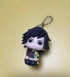 鬼滅の刃 富岡義勇 ストラップ キーホルダー　フィギュア