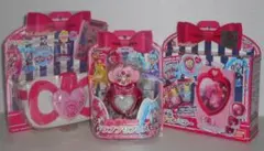 未開封 ハピネスチャージプリキュア 3点セット プリチェンミラーブレス キャリー