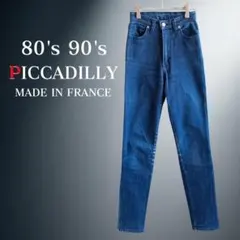 PICCADILLY フランス製 ハイウエスト FRA38 スキニー デニムのサムネイル