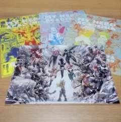 ヒロアカ　原画展　クリアファイル　4枚セット