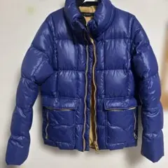 Johnbull ダウンジャケット ブルー Mサイズ 小さめ