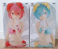 リゼロ EXQ フィギュア ラム＆レム ２種セット