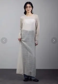 レースシアーワンピース　サロンアダムエロペ　未使用品