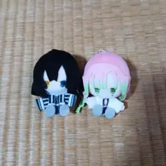 鬼滅の刃 伊黒小芭内 甘露寺蜜璃 プラッシュマスコット