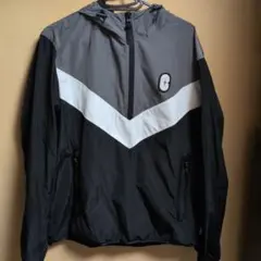 美品 COACH ナイロンジャケット グレー/ブラック