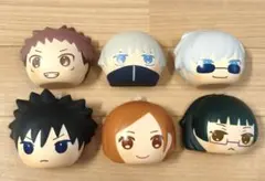 呪術廻戦 ふかふか スクイーズパン 6点 セット