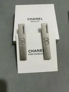 CHANELシャネル ヘアピン ココマーク ノベルティ シルバー 2個セット