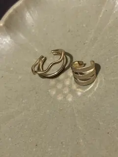 ゴールド イヤーカフ セット