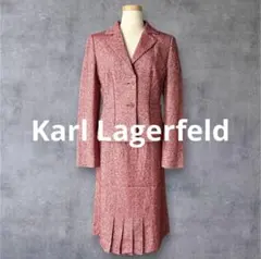 カールラガーフェルド　セットアップジャケット&スカート Lagerfeld】ラガーフェルド セットアップ ジャケット スカート - メルカリ