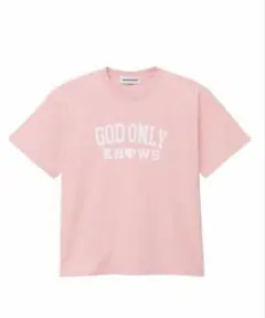 GOD ONLY KNOWS Tシャツ ピンク　Sサイズ 2026年最新】GODONLYKNOWSの人気アイテム - メルカリ