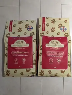 アランズナチュラルドッグフード ラム 2kg×2袋