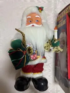 サンタクロース クリスマス　フィギュア ヴィンテージ　ダンシング サンタ　置物