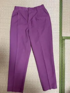 ikka カジュアルパンツ パープル Mサイズのサムネイル
