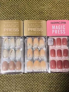 DASHING DIVA MAGIC PRESS ネイルチップ 3セット